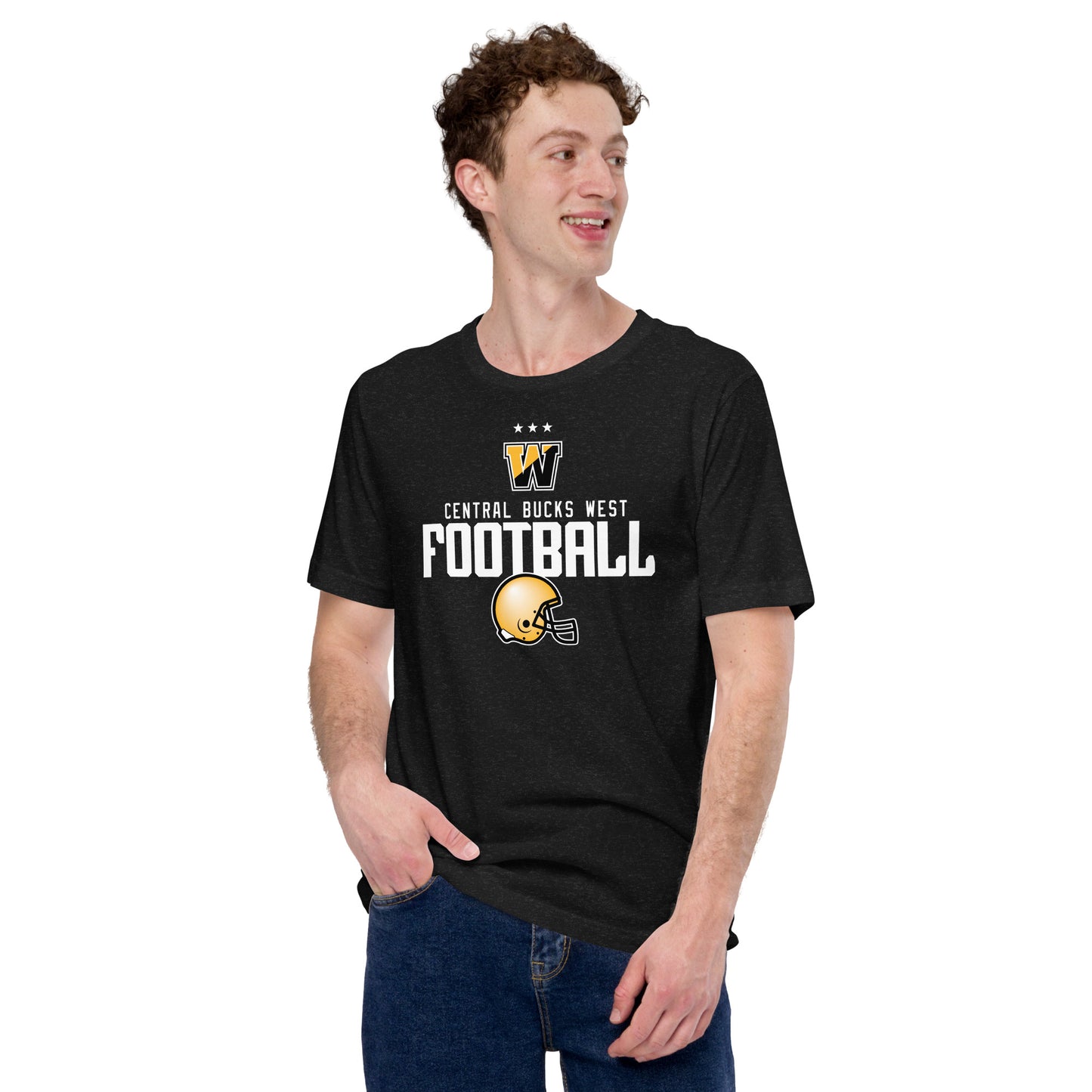 CB West Football Vintage Tee