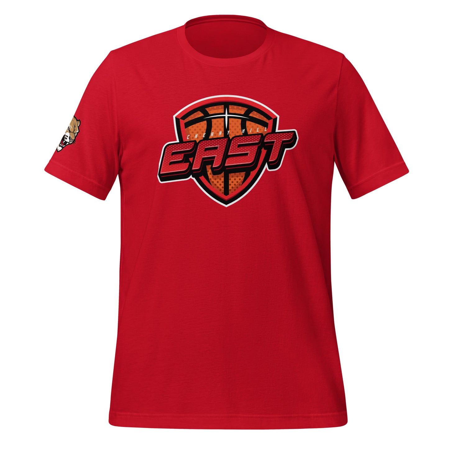 Cherry Hill East Basketball Shield Tee
