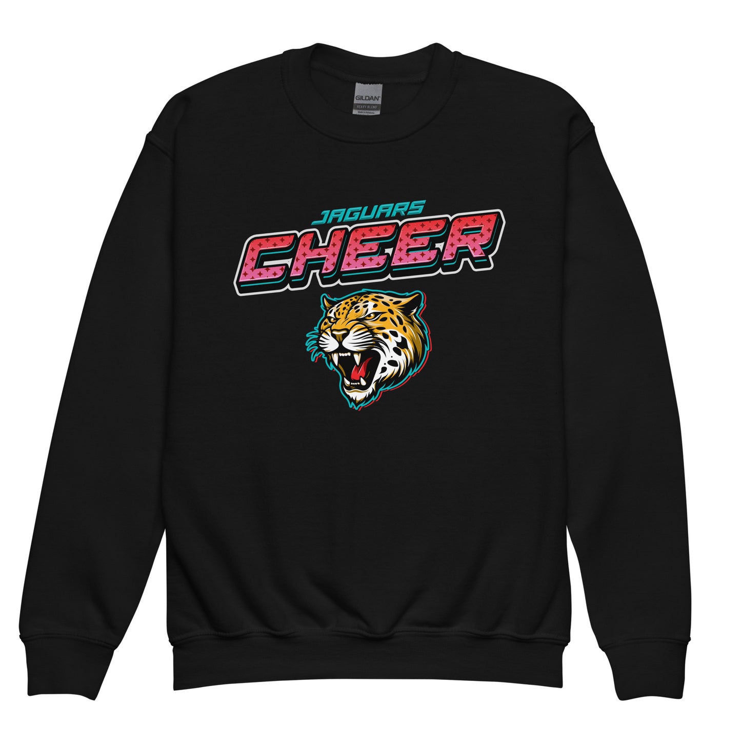 YAC Jaguars Cheer Youth Crewneck Sweatshirt