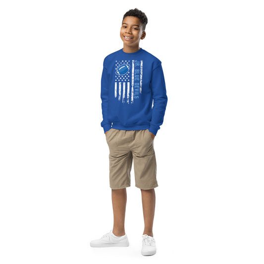 Jr. Blue Devils Football Youth Sweatshirt