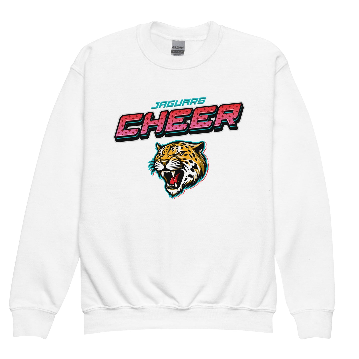 YAC Jaguars Cheer Youth Crewneck Sweatshirt