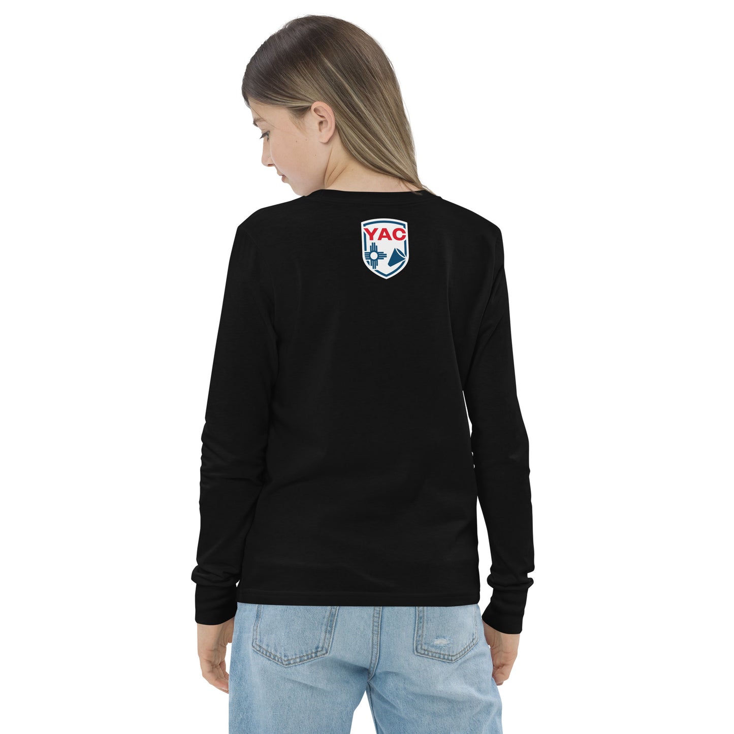 YAC Jaguars Cheer Youth Long Sleeve Tee
