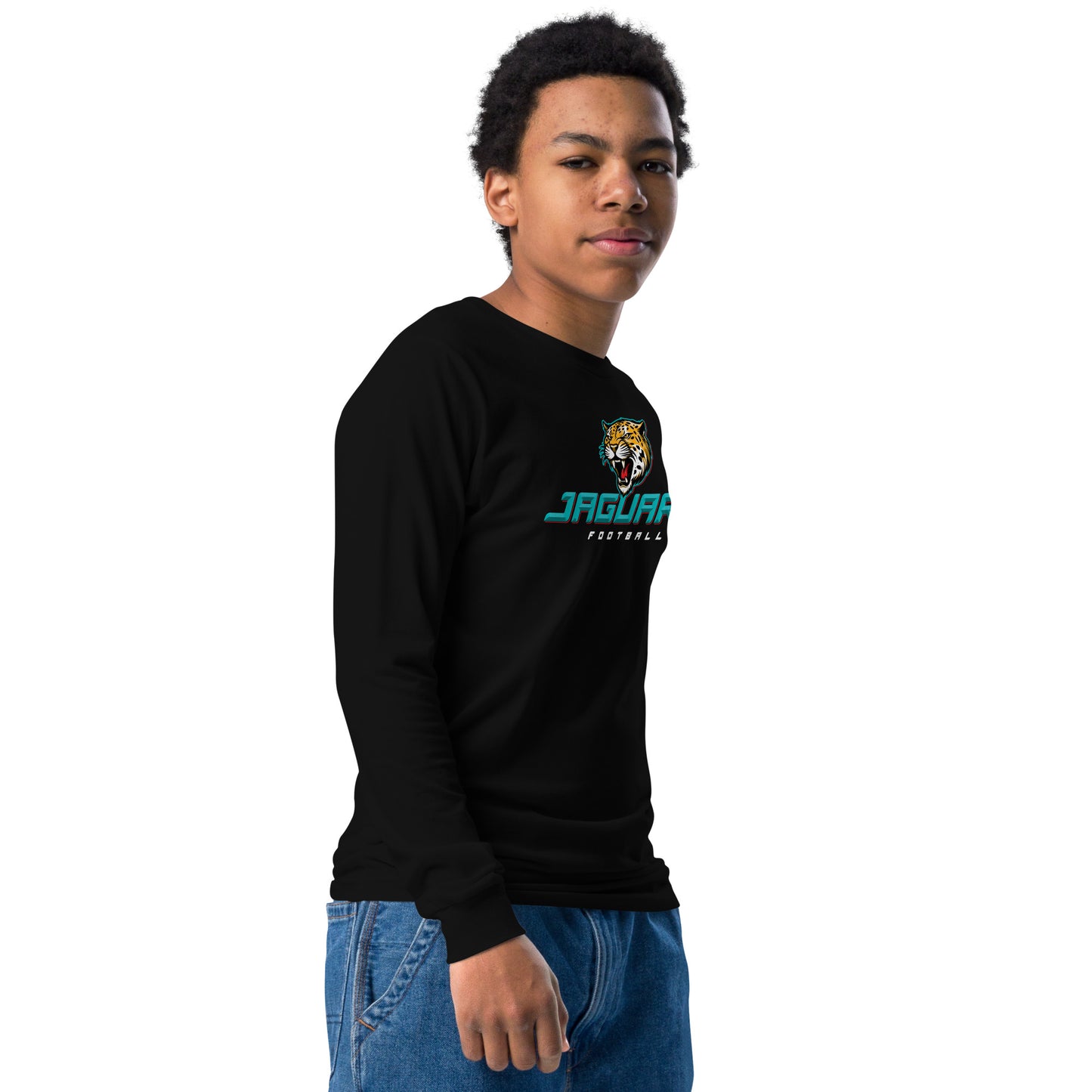 YAFL Jaguars Youth Long Sleeve Tee