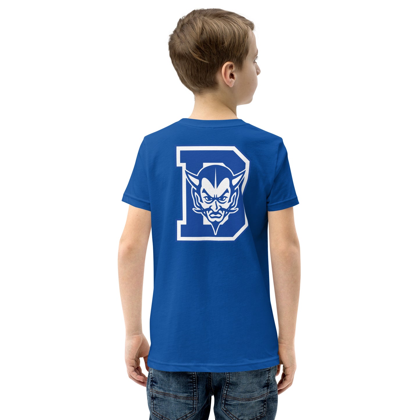 Jr. Blue Devils Football Youth Short Sleeve Tee
