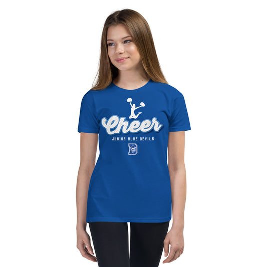 Jr. Blue Devils Cheer Youth Short Sleeve Tee